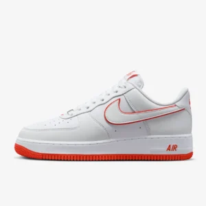 Nike Air Force 1 White Picante Red